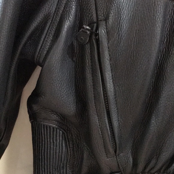 Leather Motorcycle Riding Jacket - Picture 13 of 15